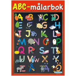 ABC Målarbok