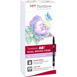 ABT Dual Brush pen 18-set Pastel