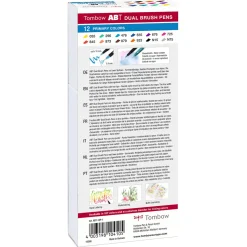 ABT Dual Brush pen 12-set Primary