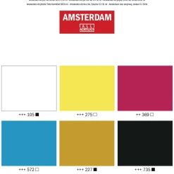 Acrylic Ink Basic set 6 x 30 ml
