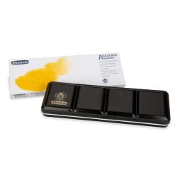 Akademie Aquarell Half Pans 12-set + 12 tomma