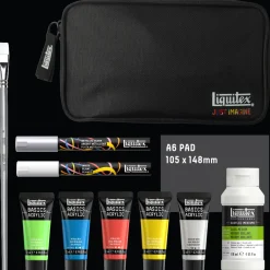 Akrylfärg Basics Mixed Media Set 5x22 ml