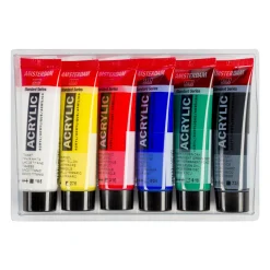 Akrylfärg General Selection Set 6 x 20 ml