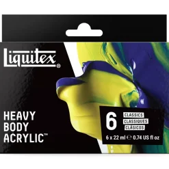 Akrylfärg Heavy Body Colour Set 6x22 ml