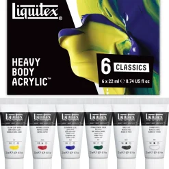 Akrylfärg Heavy Body Colour Set 6x22 ml