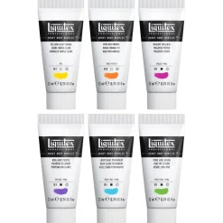 Akrylfärg Heavy Body Vibrant Set 6x22 ml