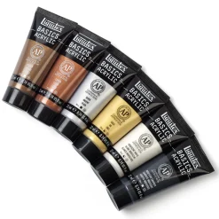 Akrylfärg Metallic & Iridescent Set Tubes 6x22 ml