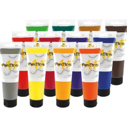 Akrylfärg 120 ml 12-set