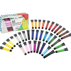 Akrylfärg 20 ml 36-set