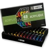 Akrylfärgset Campus 48x21ml tuber