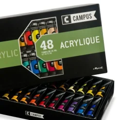 Akrylfärgset Campus 48x21ml tuber