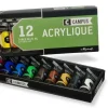 Akrylfärgset Campus 12x21ml tuber