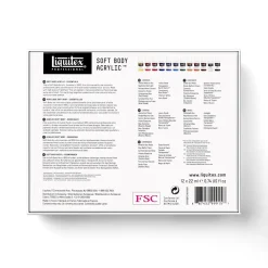 Akrylfärg Soft Body Essentials Set 12x22 ml