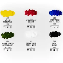 Akrylfärg Soft Body Mixing Set 6x22 ml