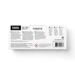 Akrylfärg Soft Body Mixing Set 6x22 ml