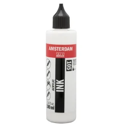 Akryl Ink 100 ml Titanium White