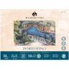Akvarellblock Portofino 100% Bomull 300g Satin 23x31 cm 20 ark