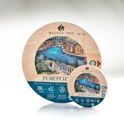 Akvarellblock Rund Portofino 100% Bomull 300g 32 cm 20 ark