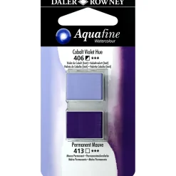 Akvarellfärg ½ - kopp Duo Cobalt Violet Hue/Mauve