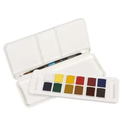 Akvarellfärg Travel set 12 ½ - koppar