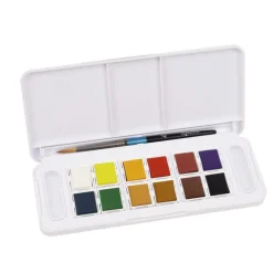Akvarellfärg Travel set 12 ½ - koppar