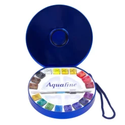 Akvarellfärg Travel set Tin 18 ½ - koppar