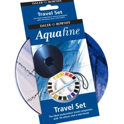 Akvarellfärg Travel set Tin 18 ½ - koppar