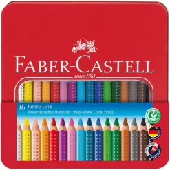 Akvarellpennor Jumbo 16-set
