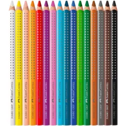 Akvarellpennor Jumbo 16-set