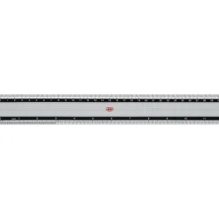 Aluminium Linjal 30 cm