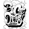 American Graffiti Coloring Book