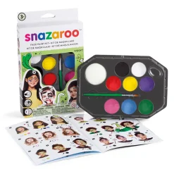 Ansiktsfärg Rainbow kit 10-set