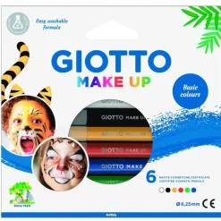 Ansiktspennor Make Up Classic 6-set