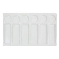 Artists Porslinspalett Rektangulär 12x20 cm