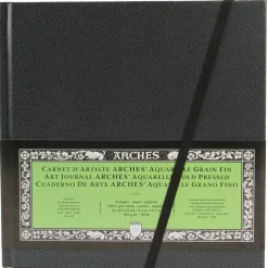 Art Journal Akvarell CP 21x21 cm