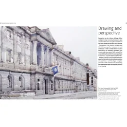 Atmospheric Buildings in Watercolour