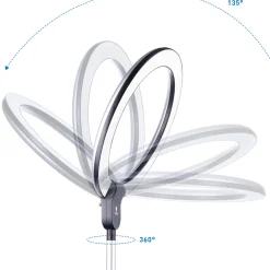 Aura Ring Floor Lamp