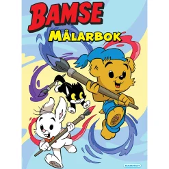Bamse Målarbok