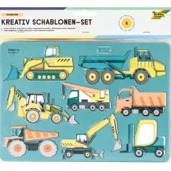 Barnstenciler Äventyr 6-pack
