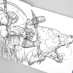 Bestiarium - Tolkiens Midgård Målarbok