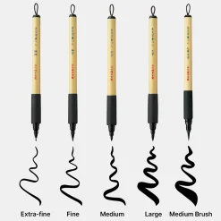Bimoji Fude Brush Pen 5-set
