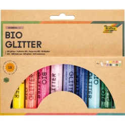 Bio Glitter Mix Rainbow 10-pack