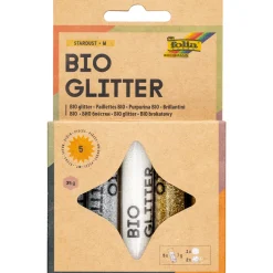 Bio Glitter Mix Stjärnstoft 5-pack