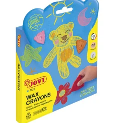 Björnformade vaxkritor 8-pack (2 år+)