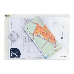 Blixtlåsficka Traveller 2-pack Large