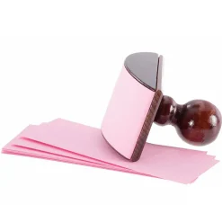 Blotter med trähandtag