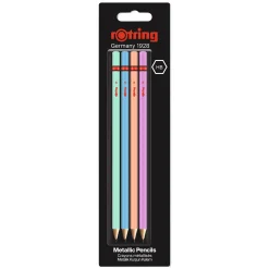 Blyertspenna Metallic 4-pack