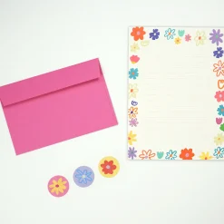 Brevpapper Blommor