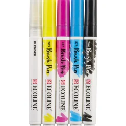 Brush Pen Primary 5-set