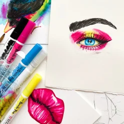 Brush Pen Primary 5-set